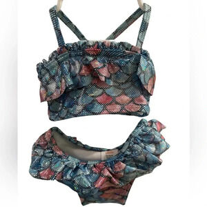 Gymboree Baby Girl Mermaid Two-Piece Bathing Suit